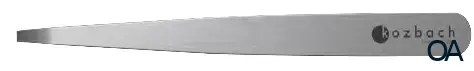 Kozbach Pharma 123R Haarpinzette, abgew., gerade silbermatt, rostfrei, 9,5 cm Kozbach Pharma 123R Haarpinzette, abgew., gerade silbermatt, rostfrei, 9,5 cm