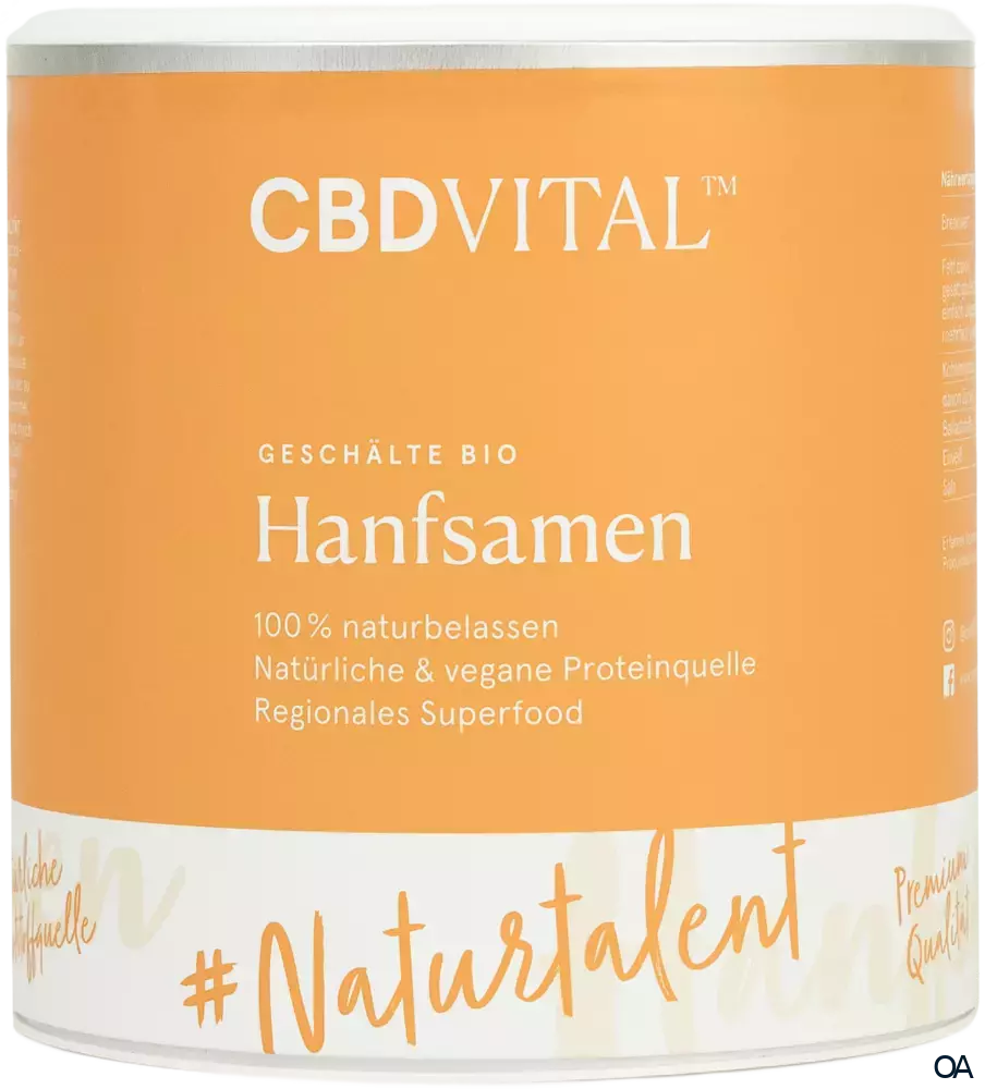CBD VITAL Super Food Hanfsamen geschält CBD VITAL Super Food Hanfsamen geschält