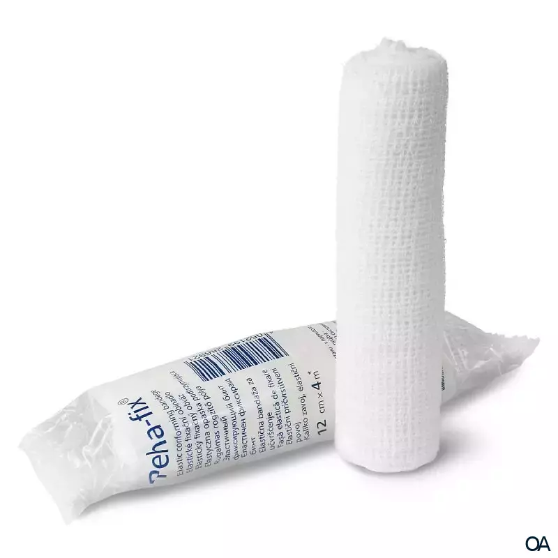 Peha-fix® Elastische Fixierbinde, einzeln verpackt, 12 cm x 4 m