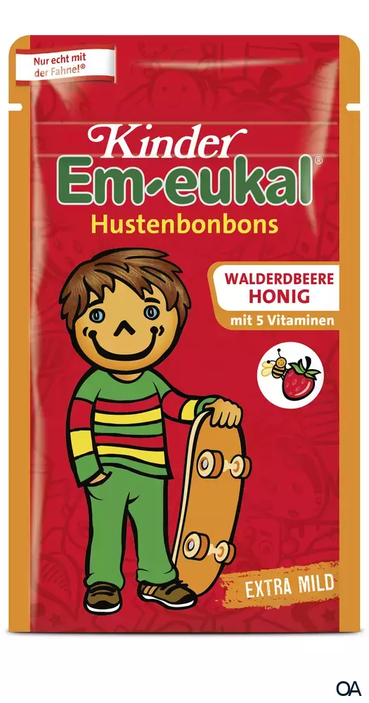 Kinder Em-eukal Walderdbeere-Honig Hustenbonbons Kinder Em-eukal Walderdbeere-Honig Hustenbonbons