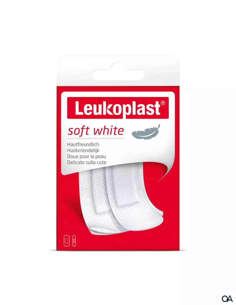 Leukoplast® Soft white Strips 2 Größen