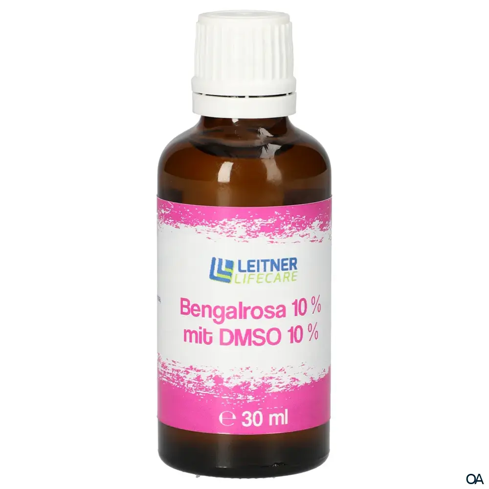 LEITNER Lifecare Bengalrosa 10 % DMSO 10 % Lösung