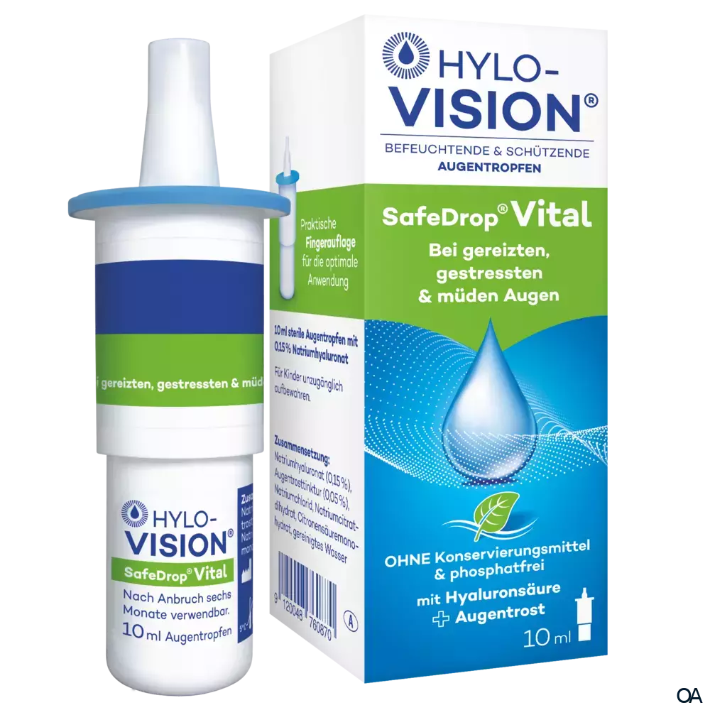 HYLO-VISION® SafeDrop® Vital Augentropfen HYLO-VISION® SafeDrop® Vital Augentropfen
