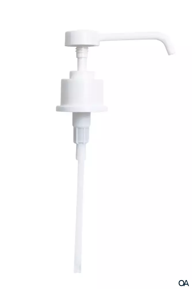 Hartmann Einmalpumpe mit langem Auslauf für 350 / 500 ml Flaschen