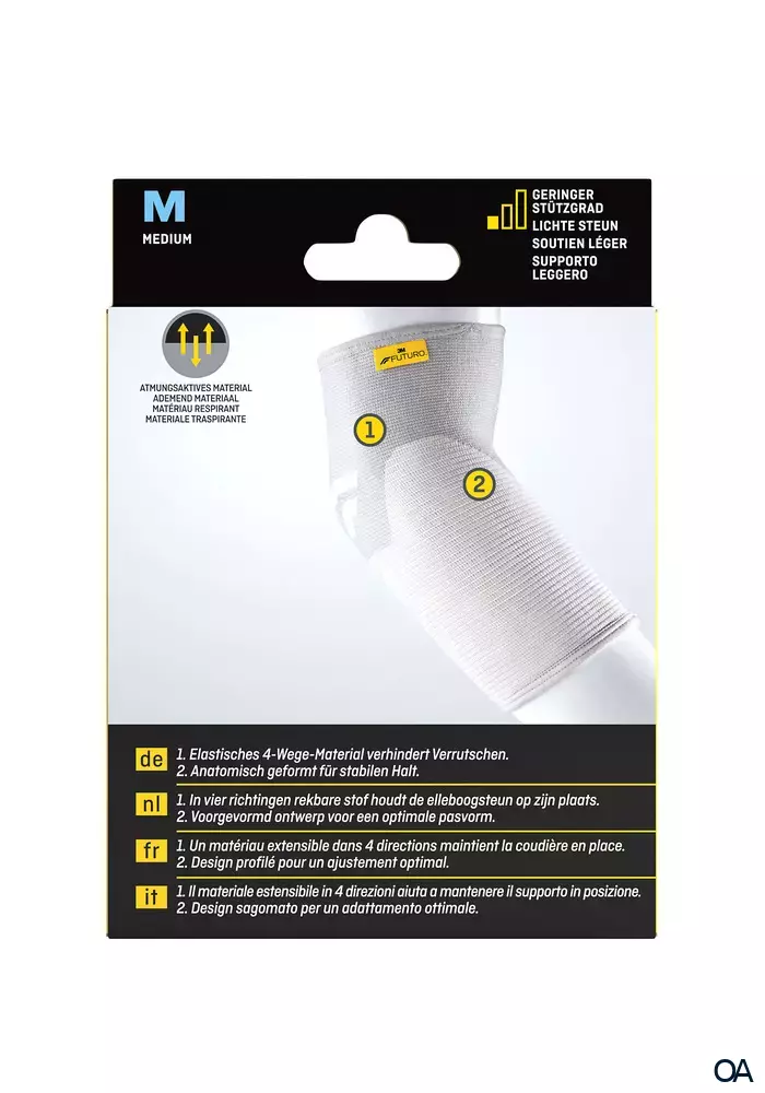 3M FUTURO™ Comfort Lift Ellenbogen-Bandage 76578, M (25.4 - 27.9 cm)