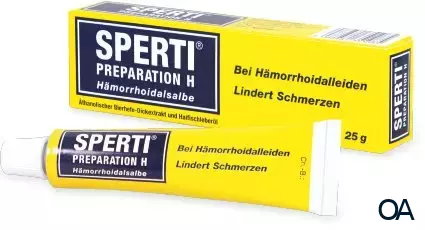 Sperti® Preparation H Hämorrhoidalsalbe Sperti® Preparation H Hämorrhoidalsalbe