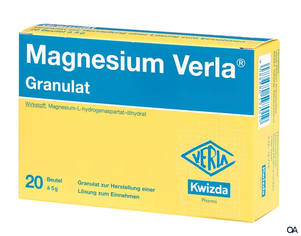 Magnesium Verla® Granulat á 5 g Sachets