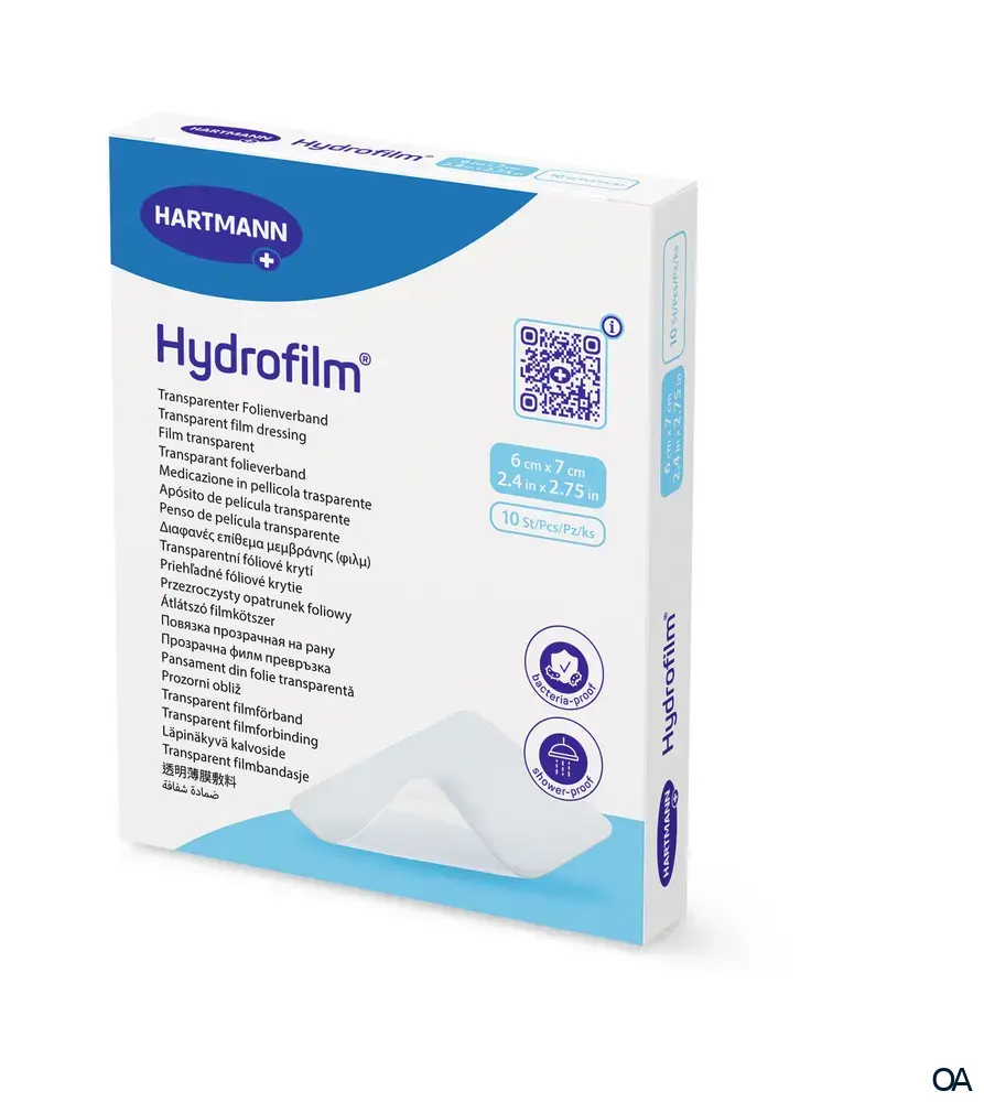 Hydrofilm® Transparentverband 6 x 7 cm