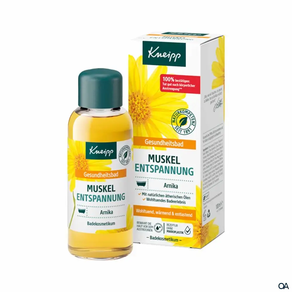 Kneipp Gesundheitsbad Muskel Entspannung Arnika