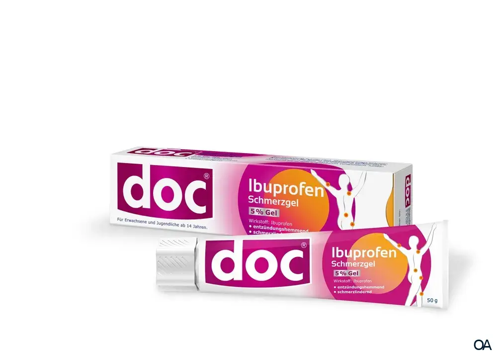 doc® Ibuprofen Schmerzgel 5% doc® Ibuprofen Schmerzgel 5%