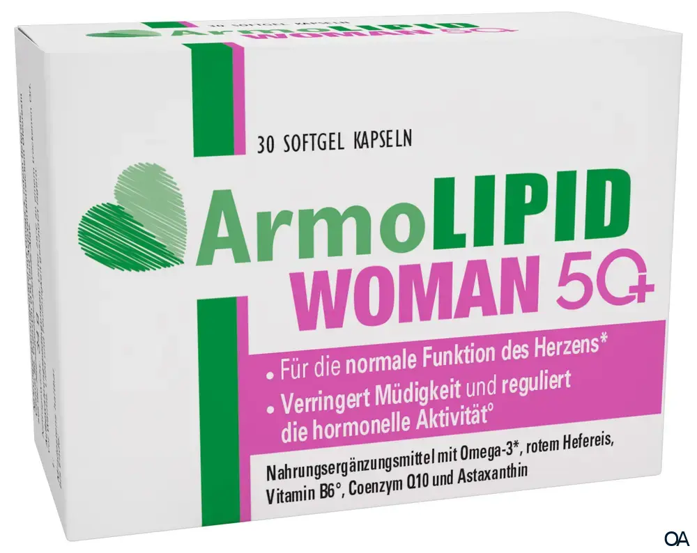 Armolipid Woman 50+ Kapseln Armolipid Woman 50+ Kapseln