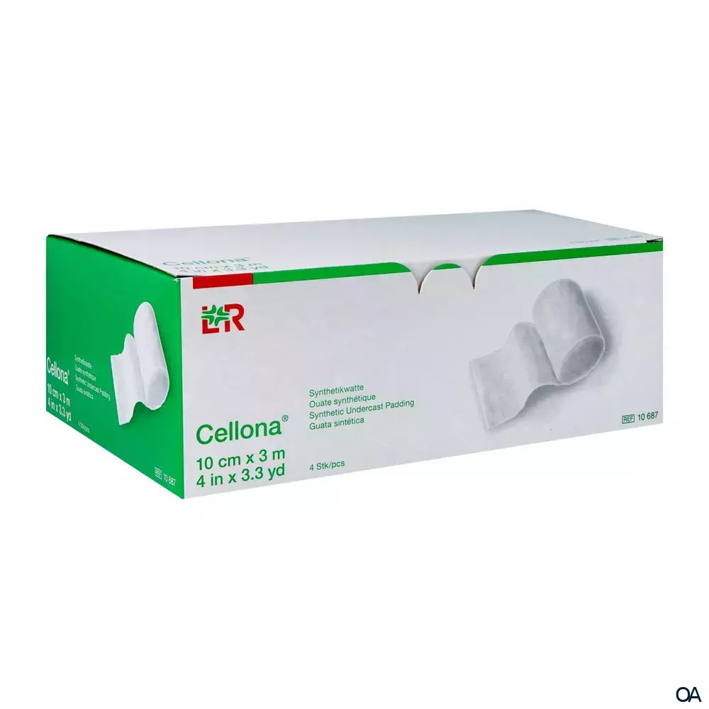 Cellona® Synthetikwatte unsteril, 10 cm x 3 m Cellona® Synthetikwatte unsteril, 10 cm x 3 m