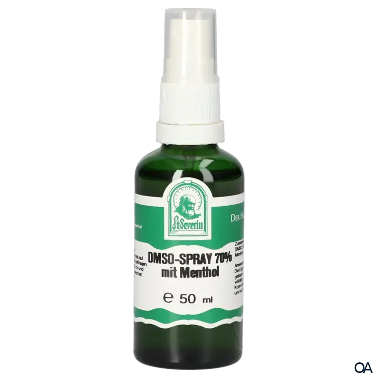 Pater Severin DMSO-Spray 70% mit Menthol Pater Severin DMSO-Spray 70% mit Menthol
