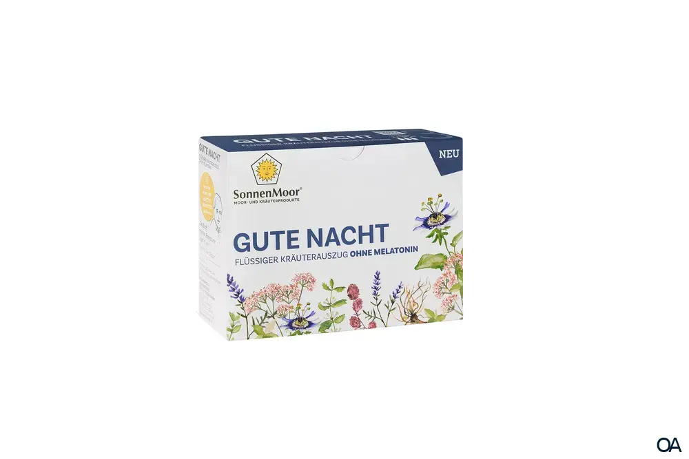 SonnenMoor Gute Nacht flüssiger Kräuterauszug ohne Melatonin