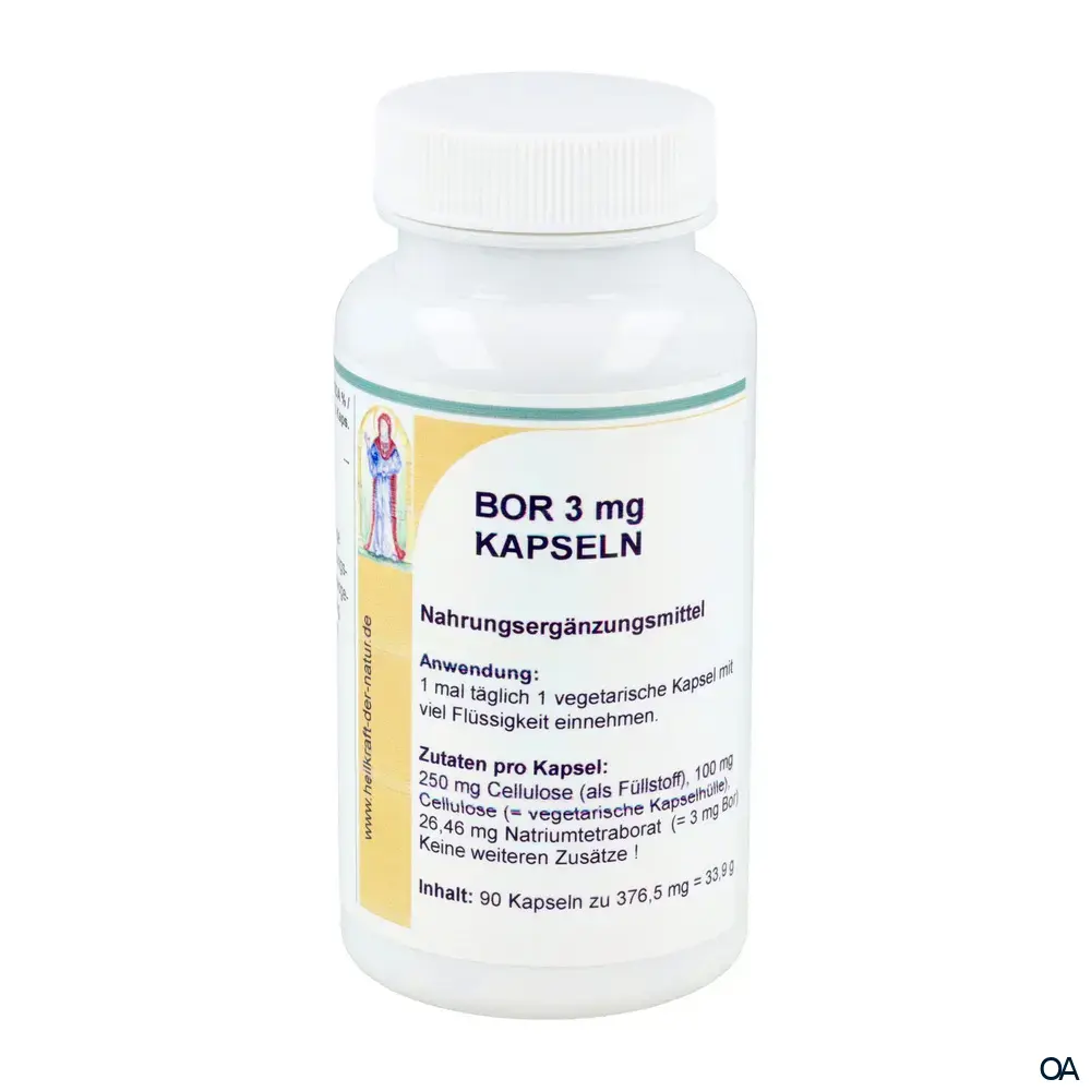 Reinhildis Apotheke Bor 3mg Kapseln