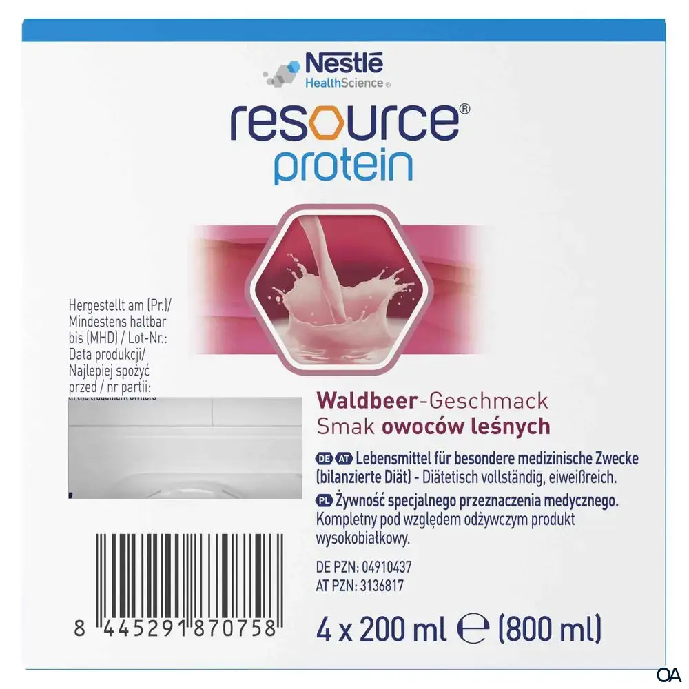 Resource® Protein Waldbeer Trinknahrung 200 ml