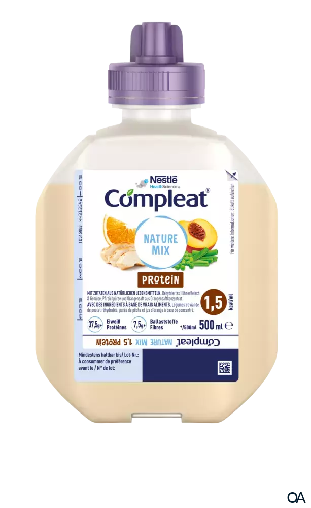 Nestlé Compleat® Nature Mix 1.5 Protein 500 ml Smartflex Nestlé Compleat® Nature Mix 1.5 Protein 500 ml Smartflex