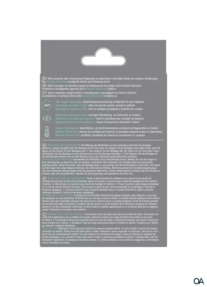 Hansaplast Fußgelenk-Bandage Verstellbar