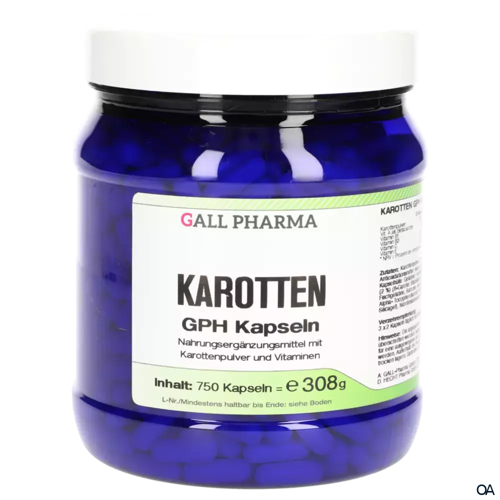 Gall Pharma Karotten Kapseln