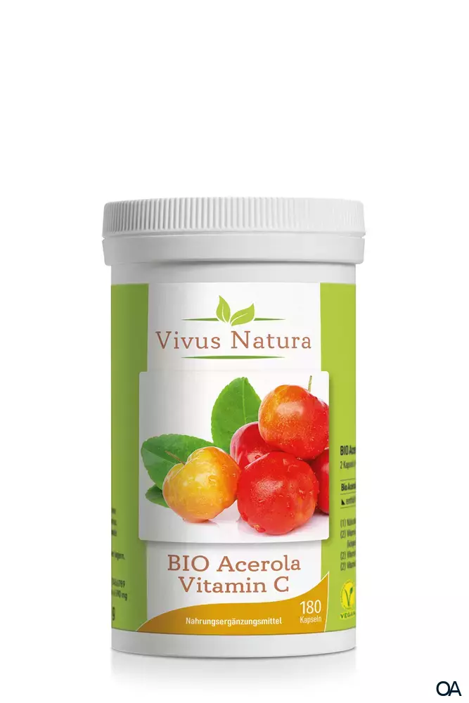 Vivus Natura BIO Acerola Vitamin C Kapseln Vivus Natura BIO Acerola Vitamin C Kapseln