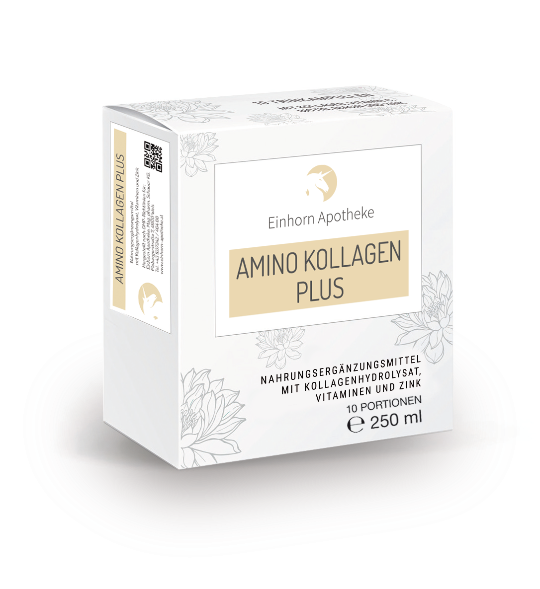 AMINO KOLLAGEN PLUS EINHORN AMPULLEN 10x25 ML AMINO KOLLAGEN PLUS EINHORN AMPULLEN 10x25 ML