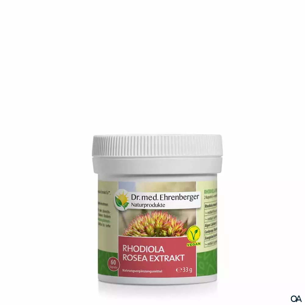 Dr. Ehrenberger Rhodiola Rosea Extrakt Kapseln Dr. Ehrenberger Rhodiola Rosea Extrakt Kapseln