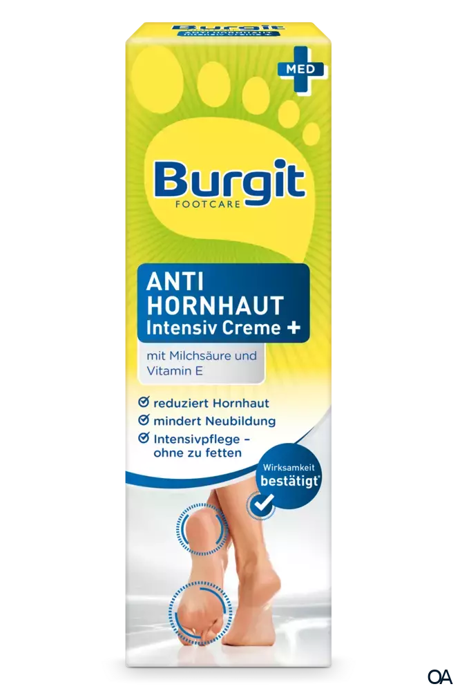 Burgit Footcare Anti Hornhaut Intensiv Creme Plus Burgit Footcare Anti Hornhaut Intensiv Creme Plus