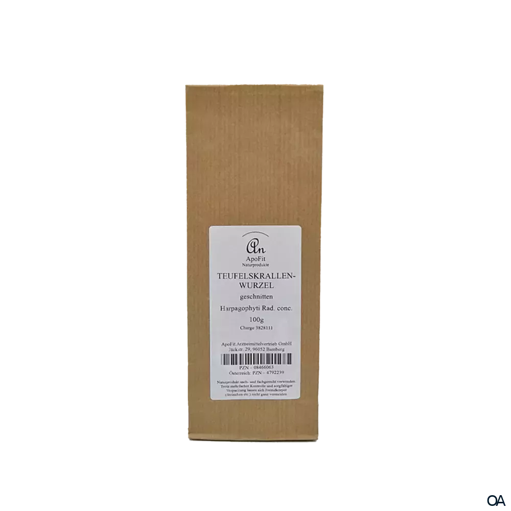 ApoFit Teufelskrallenwurzel geschnitten ApoFit Teufelskrallenwurzel geschnitten
