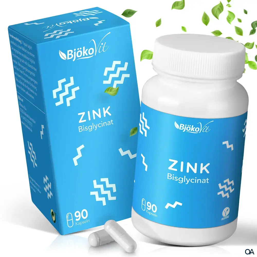BjökoVit Zink Bisglycinat 25 mg Kapseln BjökoVit Zink Bisglycinat 25 mg Kapseln