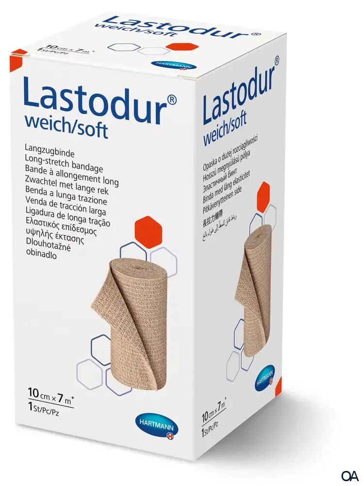 Lastodur® soft Langzugbinde 10 cm x 7 m