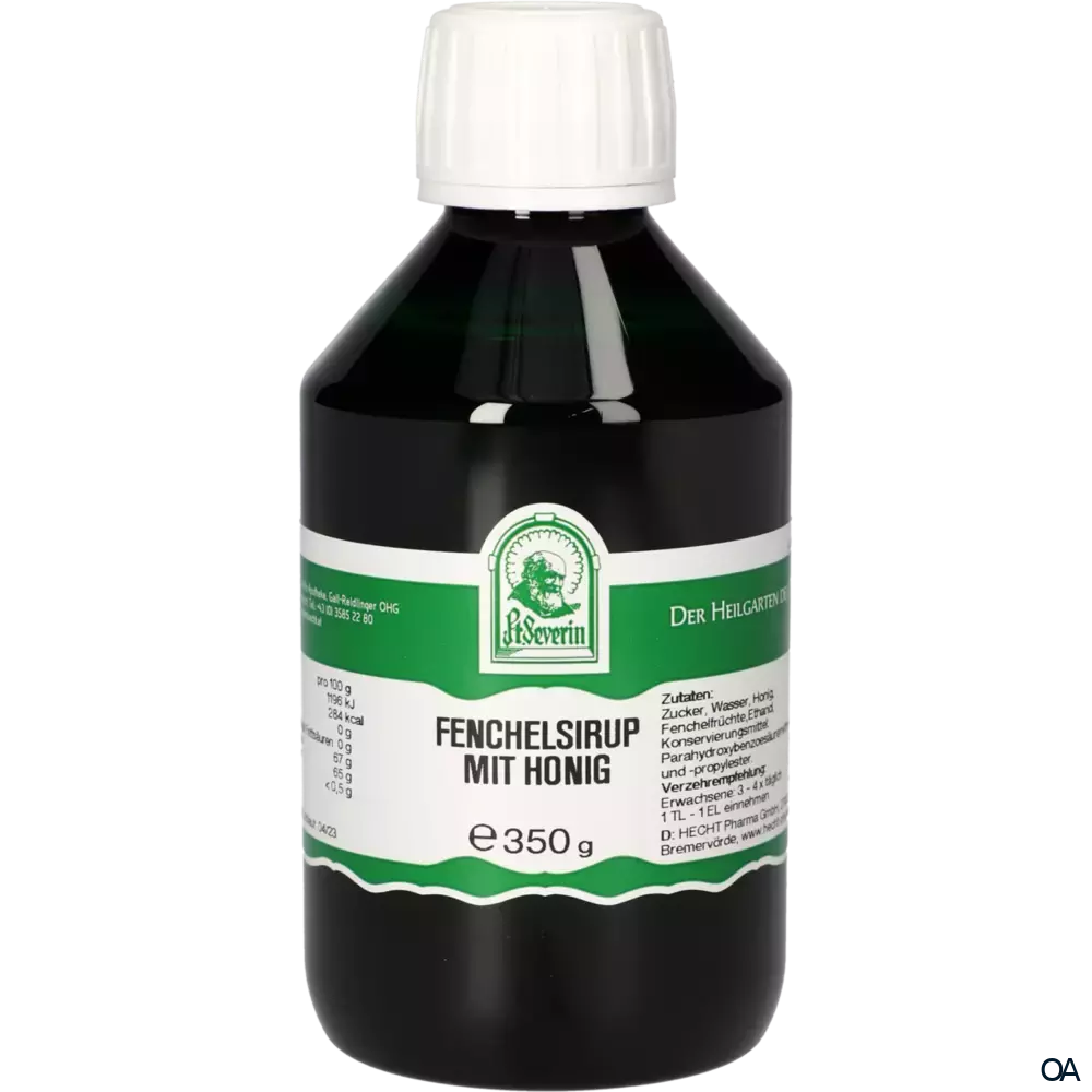 Pater Severin Fenchel Sirup mit Honig Pater Severin Fenchel Sirup mit Honig