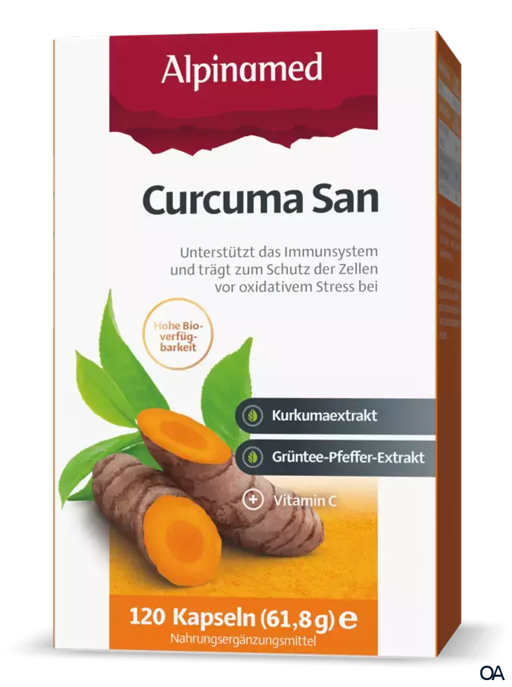 Alpinamed® Curcuma San Kapseln Alpinamed® Curcuma San Kapseln