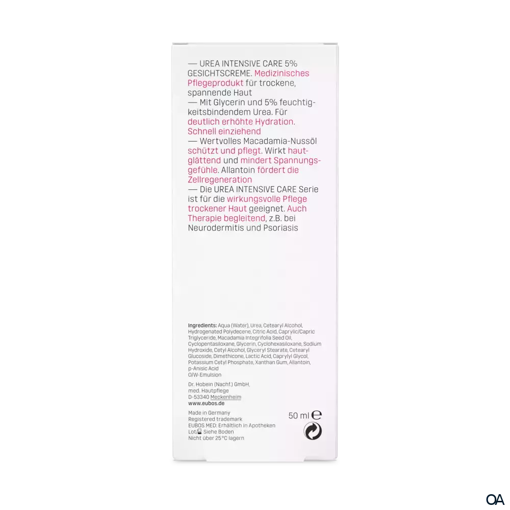 Eubos UREA 5% GESICHTSCREME