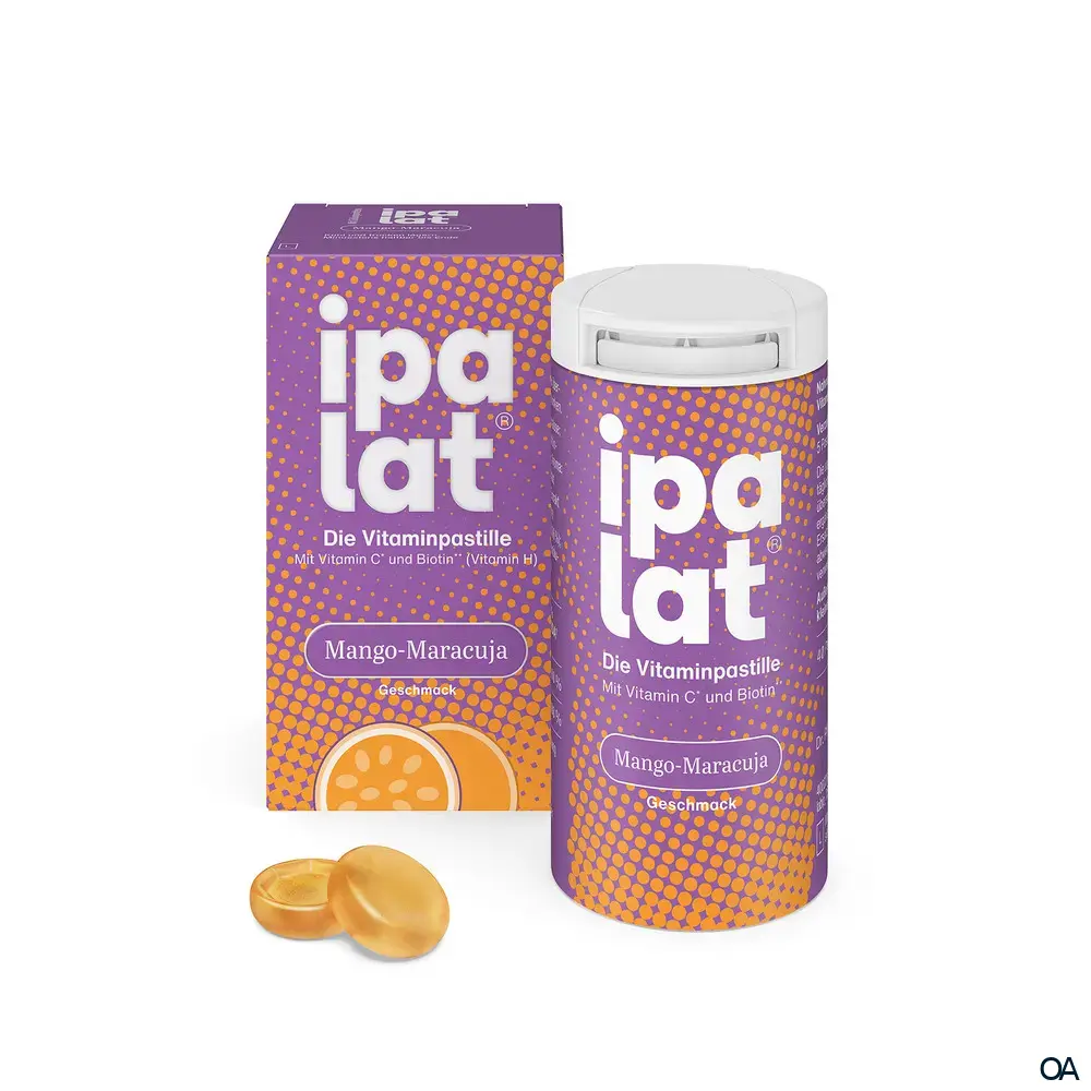 ipalat® Die Vitaminpastille Mango-Maracuja