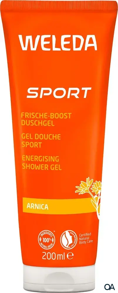 Weleda Sport – Frische-Kick-Duschgel Arnika