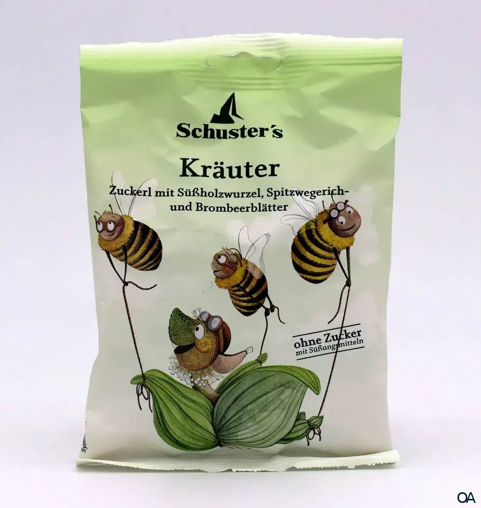 Schuster’s Kräuter Zuckerl ohne Zucker Schuster’s Kräuter Zuckerl ohne Zucker