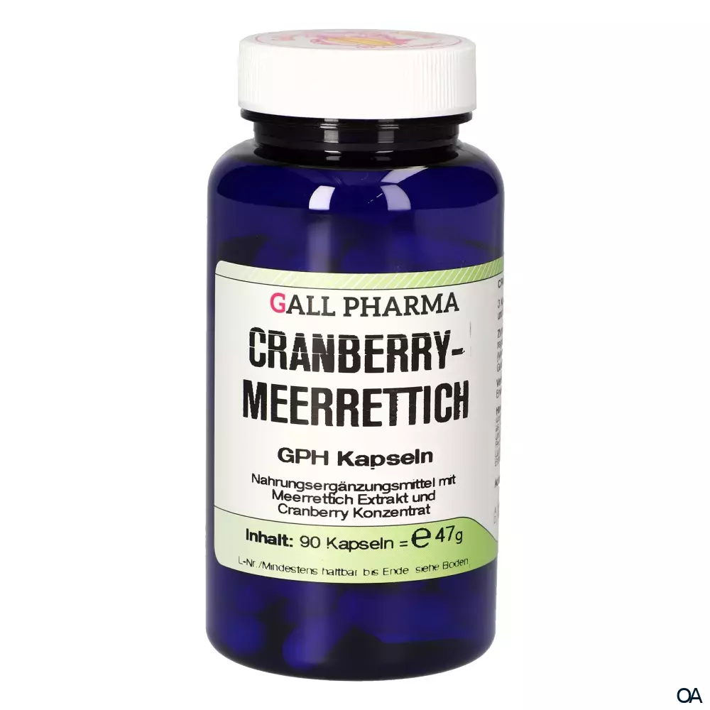 Gall Pharma Cranberry-Meerrettich Kapseln