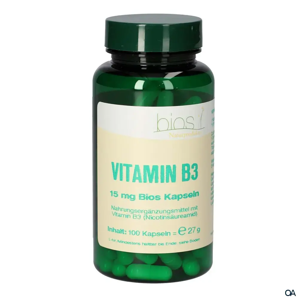 Bios Vitamin B3 15 mg Kapseln Bios Vitamin B3 15 mg Kapseln