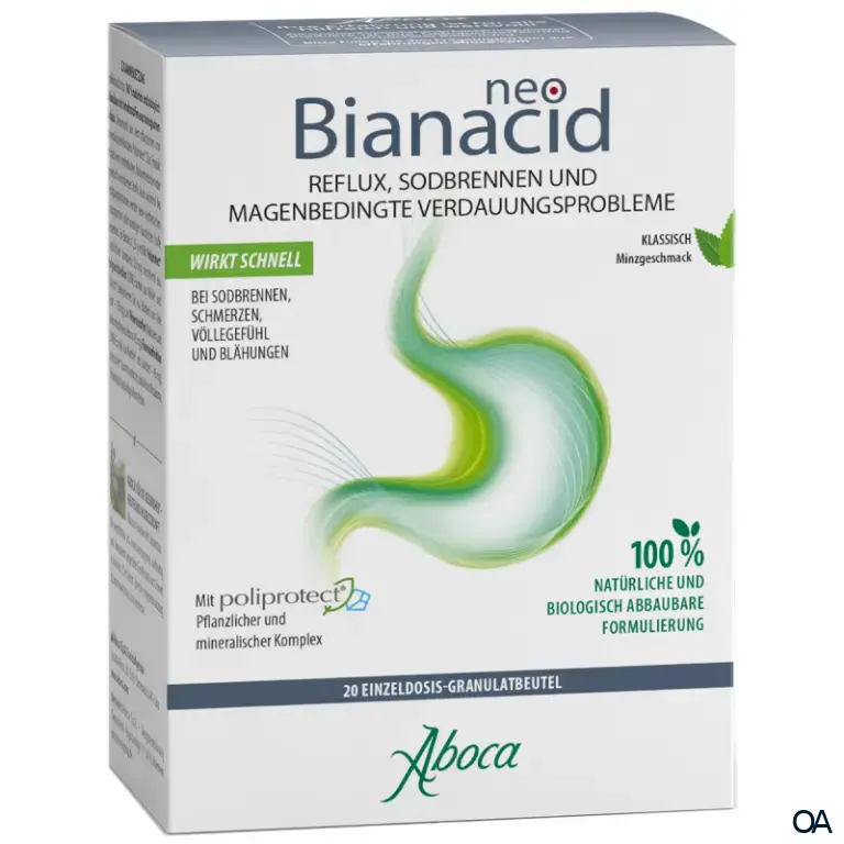 Aboca NeoBianacid Granulatbeutel - Minzgeschmack