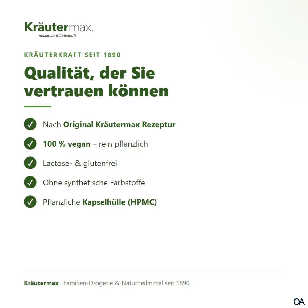 Kräutermax Apfelessig+ Kapseln
