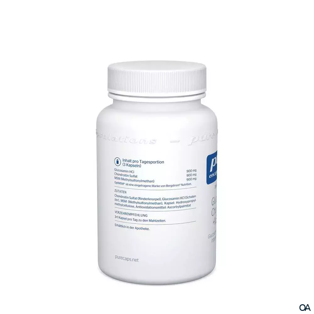pure encapsulations® Glucosamin Chondroitin + MSM