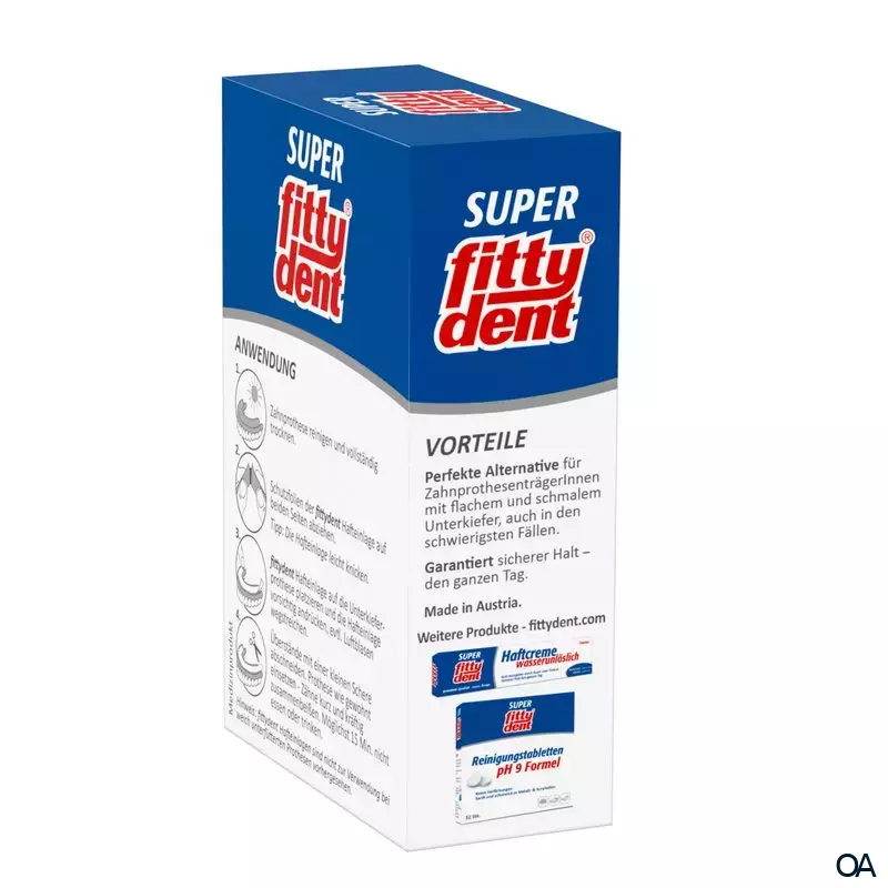 fittydent Super Hafteinlagen comfort (20 Stk) fittydent Super Hafteinlagen comfort (20 Stk)