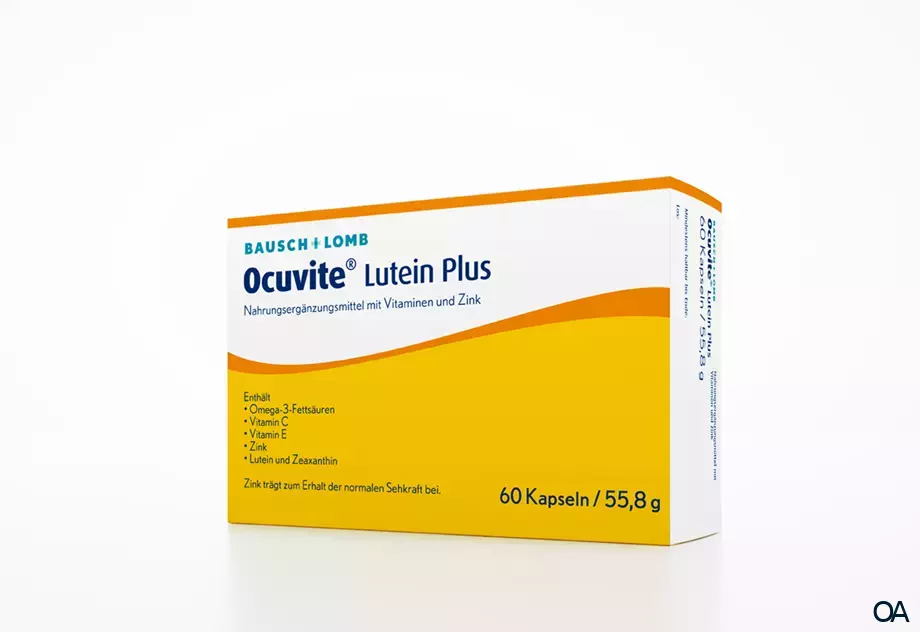 Ocuvite Lutein Plus Kapseln Ocuvite Lutein Plus Kapseln
