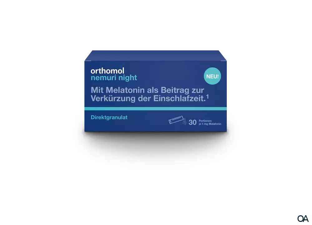 Orthomol Nemuri night Direktgranulat Orthomol Nemuri night Direktgranulat
