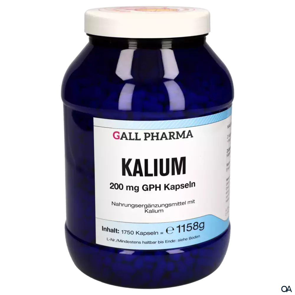 Gall Pharma Kalium 200 mg Kapseln Gall Pharma Kalium 200 mg Kapseln