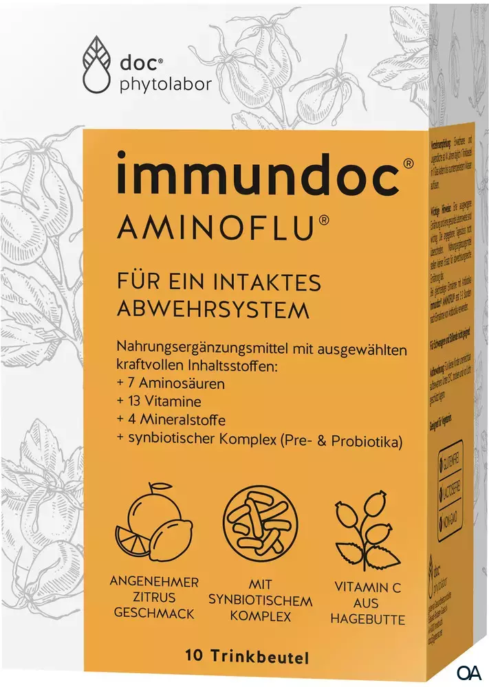 immundoc® AMINOFLU® BIOTIC Trinkbeutel