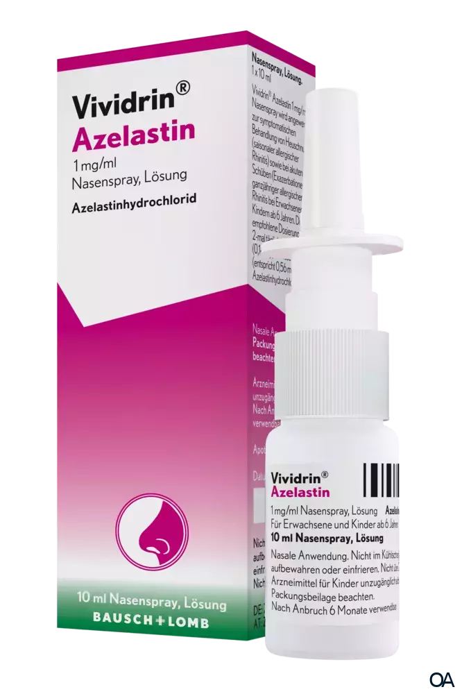 Vividrin Azelastin Nasenspray Vividrin Azelastin Nasenspray