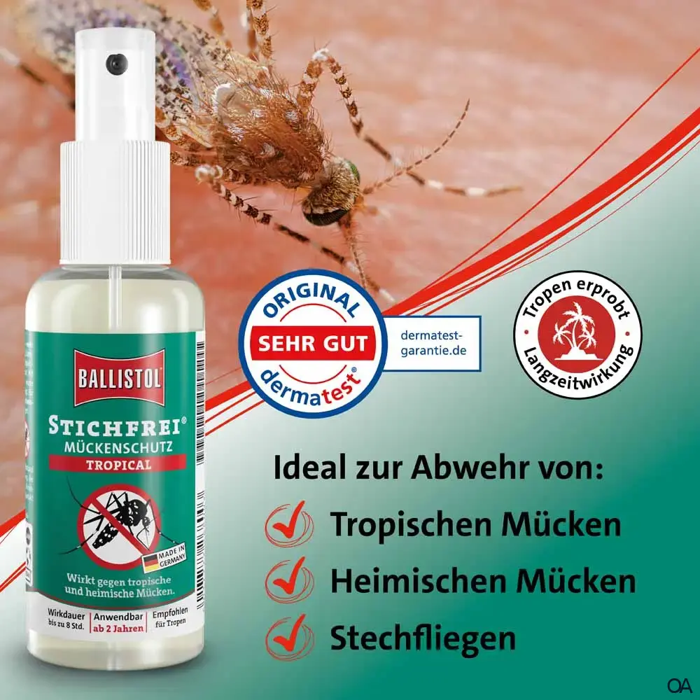 Ballistol Stichfrei® Tropical Mückenschutz Spray