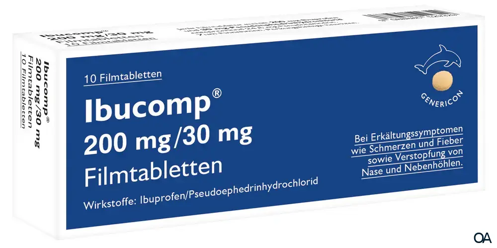 Ibucomp® 200 mg/30 mg Filmtabletten Ibucomp® 200 mg/30 mg Filmtabletten