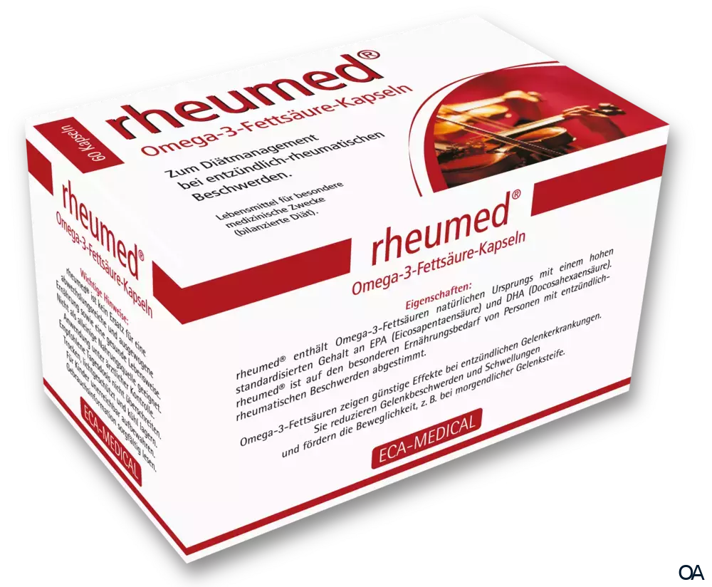 rheumed® Omega-3-Fettsäure-Kapseln